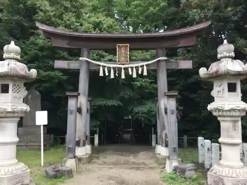 下総国三山　二宮神社の鳥居