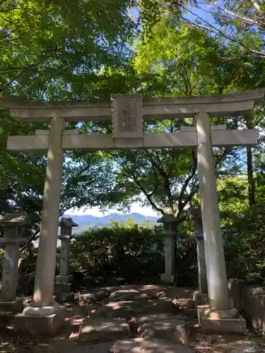 常陸国出雲大社の鳥居