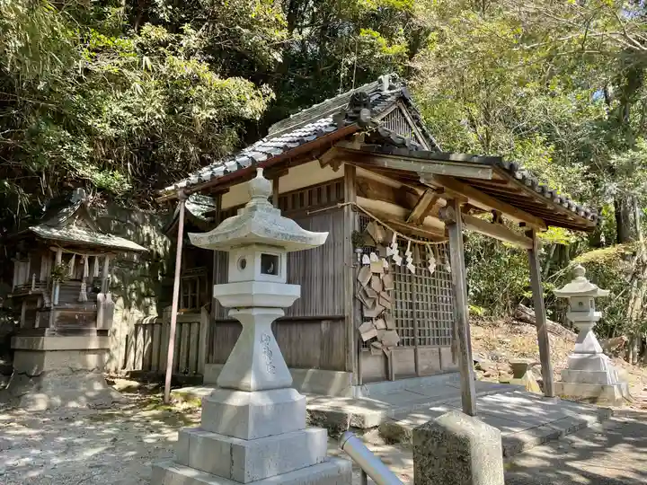 山伏山神社の本殿・本堂