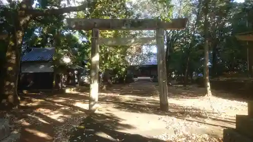 太元神社の鳥居