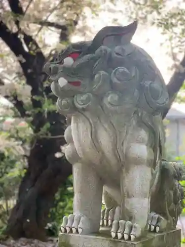 譽田八幡神社の狛犬