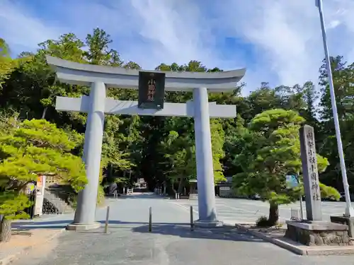 小國神社の鳥居