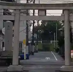 立石熊野神社の鳥居