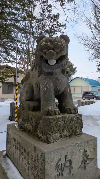 南幌神社の狛犬