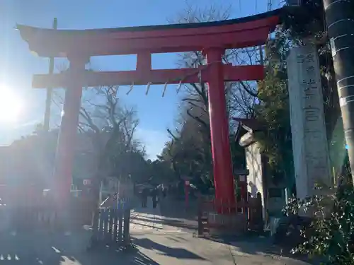 鷲宮神社の鳥居