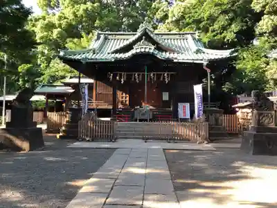 代々木八幡宮の本殿・本堂