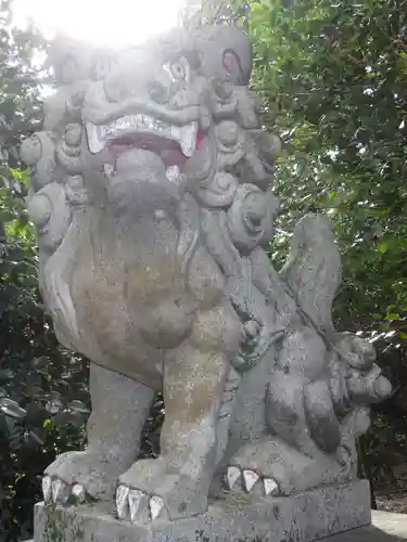 壹宮神社の狛犬