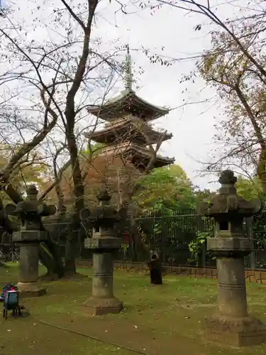 上野東照宮の塔