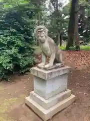 府中日吉神社の狛犬