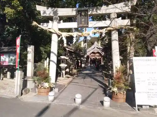 東海市熊野神社の鳥居