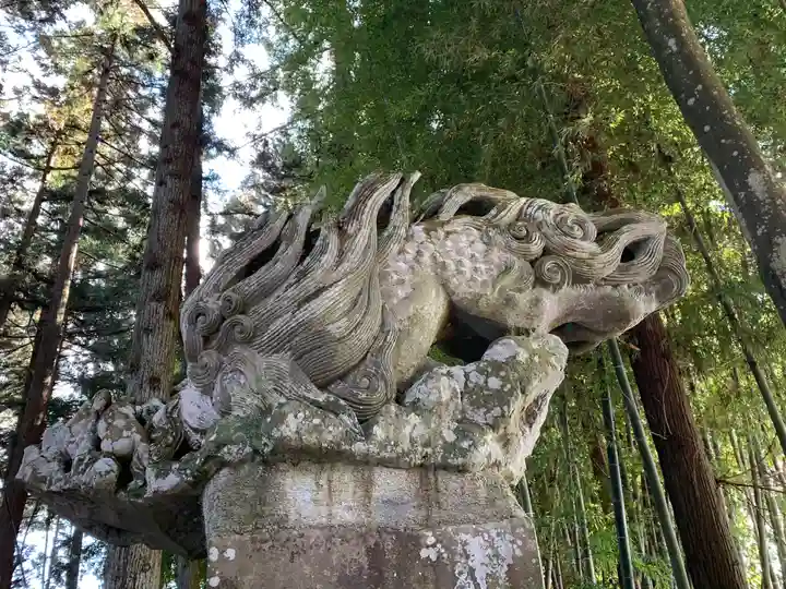 鹿島神社の狛犬