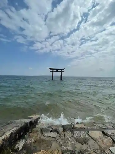 白鬚神社の鳥居