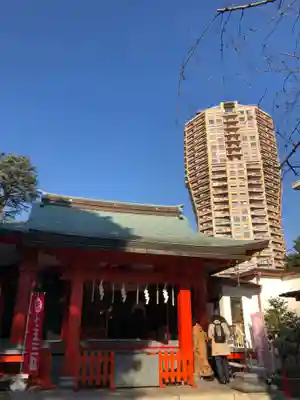 麻布氷川神社の本殿・本堂