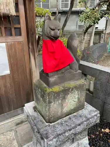 鮫州八幡神社の狛犬