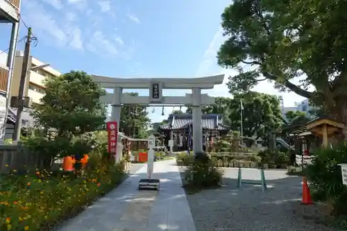 蒲田神社の鳥居