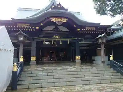 穴八幡宮の本殿・本堂