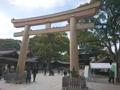 明治神宮の鳥居