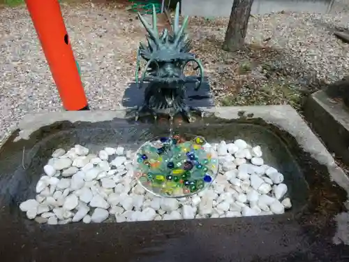 函館八幡宮の手水舎