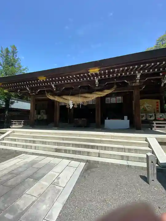 菊池神社の本殿・本堂