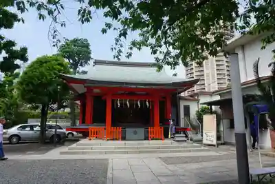 麻布氷川神社の本殿・本堂