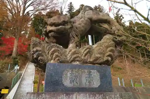 石都々古和気神社の狛犬