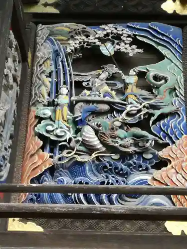 板倉雷電神社の芸術