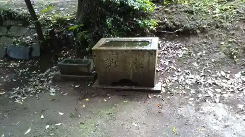 山王神社の手水舎