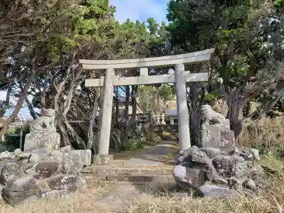 大杉神社の鳥居