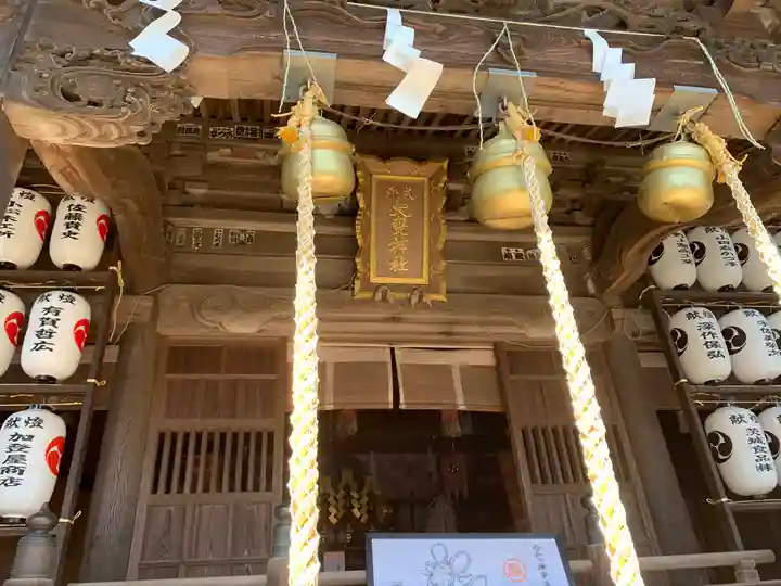 大甕神社の本殿・本堂