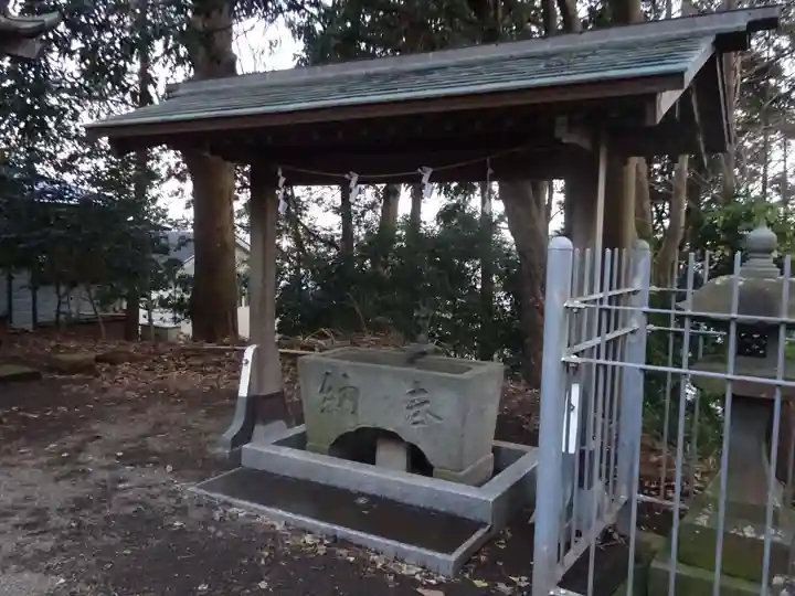熊野神社の手水舎