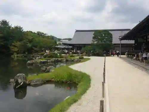 天龍寺の庭園