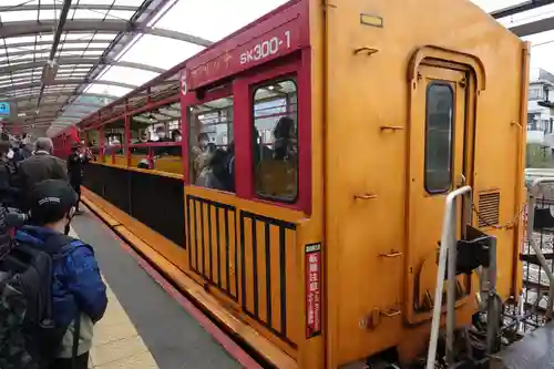 御髪神社の周辺