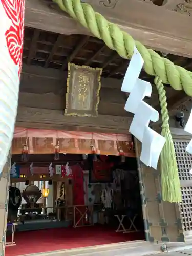 小名浜諏訪神社の本殿