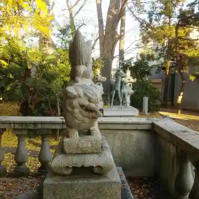 鹿島神社の狛犬