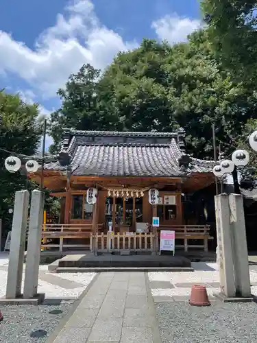 川越熊野神社の本殿