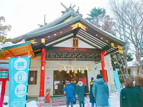 発寒神社の初詣