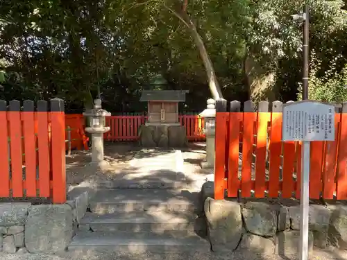 賀茂御祖神社（下鴨神社）の末社