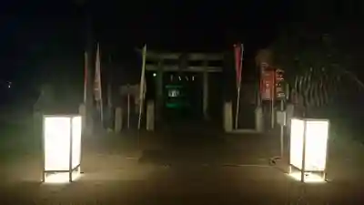 正一位霊験稲荷社の鳥居