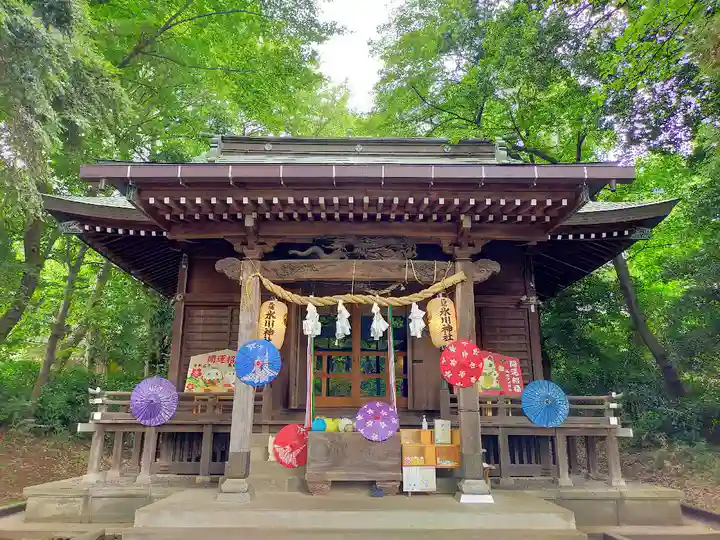 馬場氷川神社の本殿・本堂