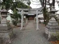 八所神社の鳥居