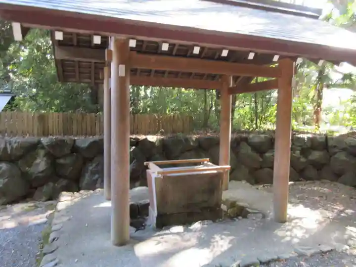 月讀宮(皇大神宮別宮)の手水舎