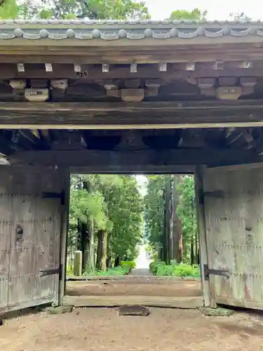 大中寺の山門