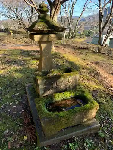 山神宮の手水舎