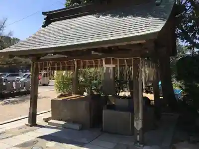 紅葉八幡宮の手水舎