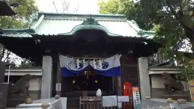 戸越八幡神社の本殿・本堂