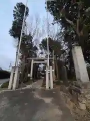 諏訪神社の鳥居