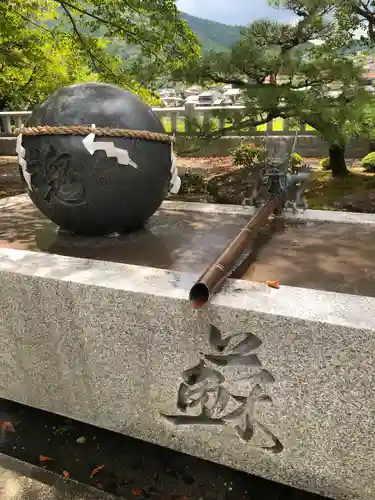 大斎原（熊野本宮大社旧社地）の手水舎