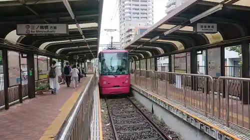 尾久八幡神社の周辺