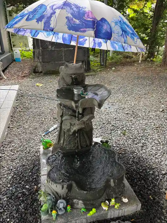 札幌諏訪神社の手水舎
