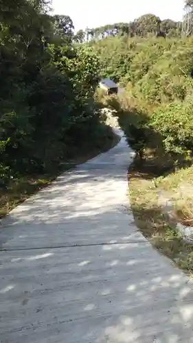 赤尾渋垂郡辺神社の自然